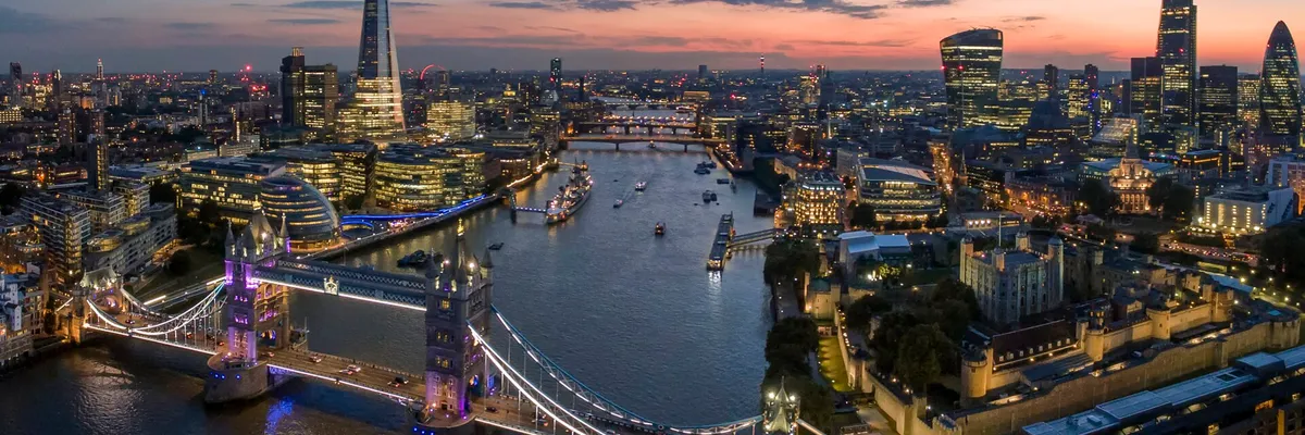 View of London