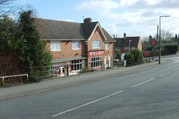 Horse and Jockey in Dudley