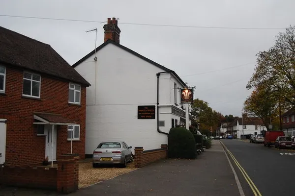 The Prince of Wales in Farnborough