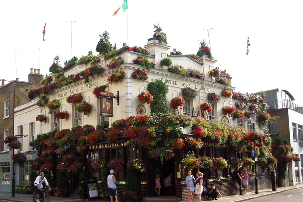 The Churchill Arms, Kensington in London