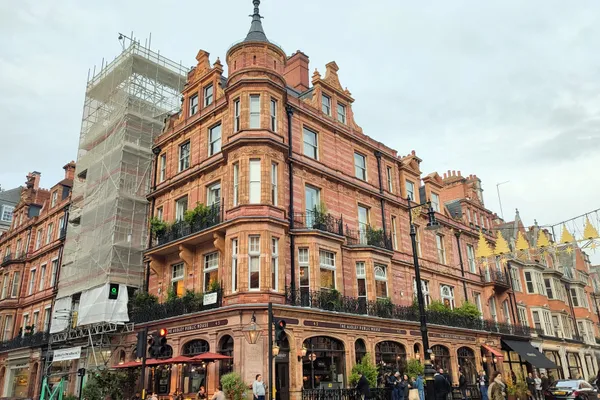 The Audley Public House in London