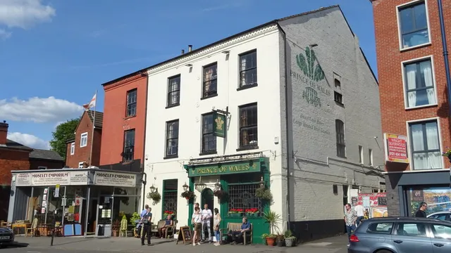 The Prince of Wales in Birmingham
