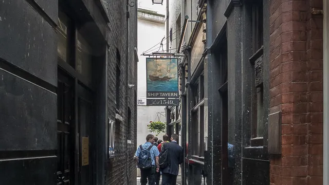 The Ship Tavern in London
