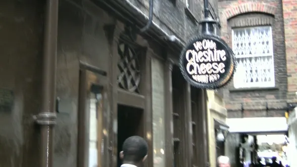 Ye Olde Cheshire Cheese in Westminster