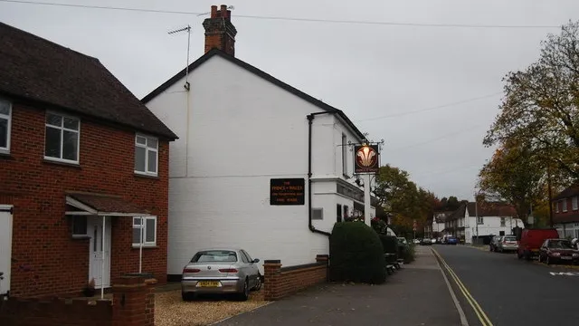 The Prince of Wales in Farnborough