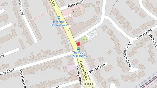The Four Horseshoes in Farnborough