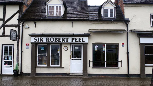 Sir Robert Peel in Fazeley