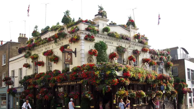 The Churchill Arms, Kensington in London
