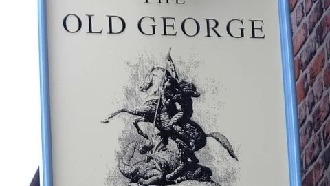 Old George Inn in Newcastle