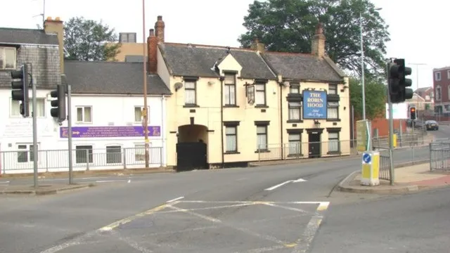 Robin Hood Inn in Pontefract